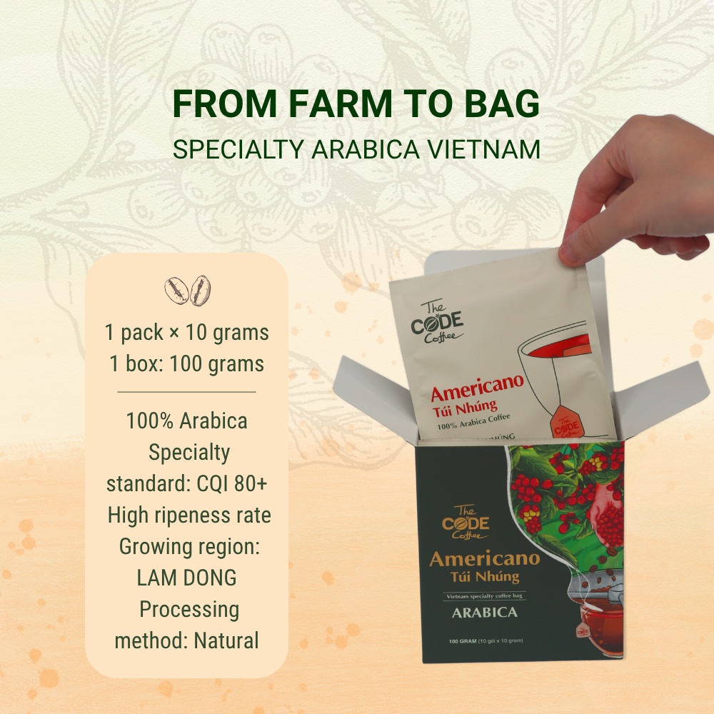 Vietnamese Steeped Bag Coffee (10 Pack) - LVG Coffee