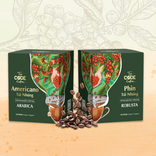 Combo Steeped Bag Coffee 2 Box